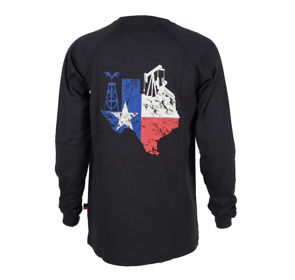 Picture of Forge FR MFRCNGP56 L/S MEN'S GRAPHIC CREW NECK TEE